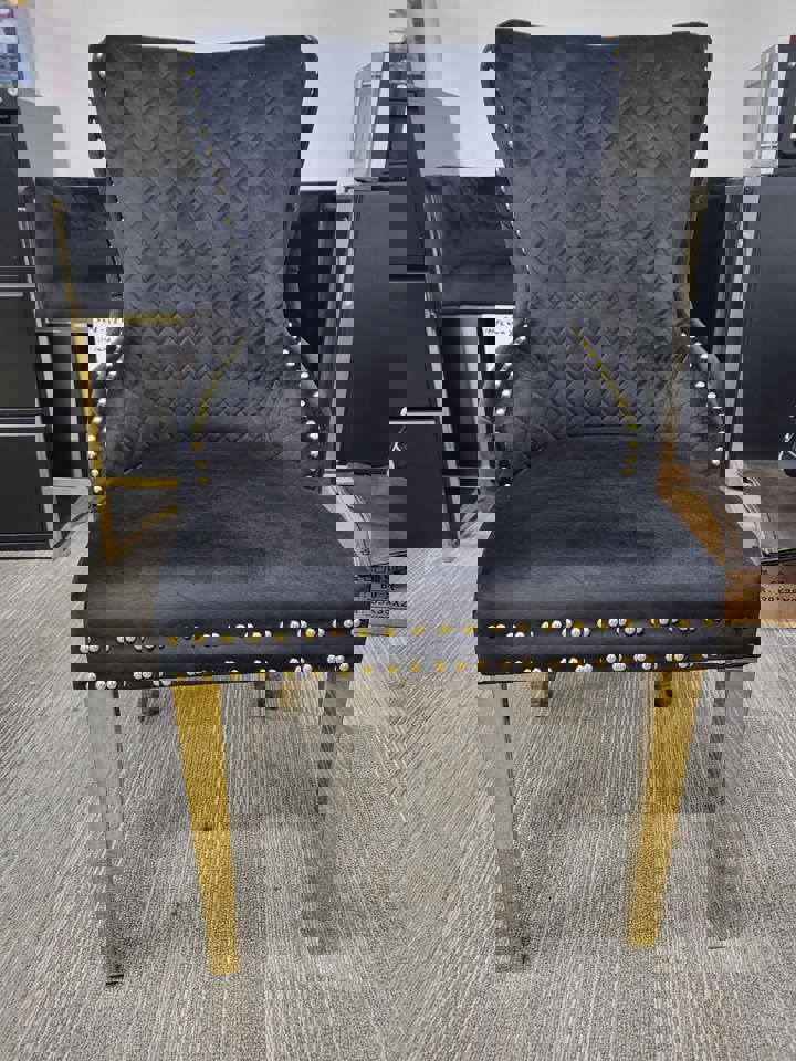 TWAIN BLACK/GOLD LEGS